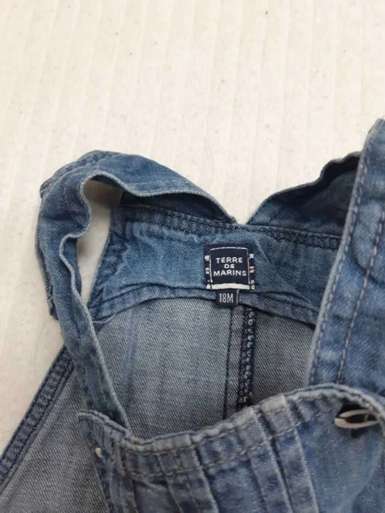 Vestido de mezclilla Terre de Marins 18 meses – photo 2